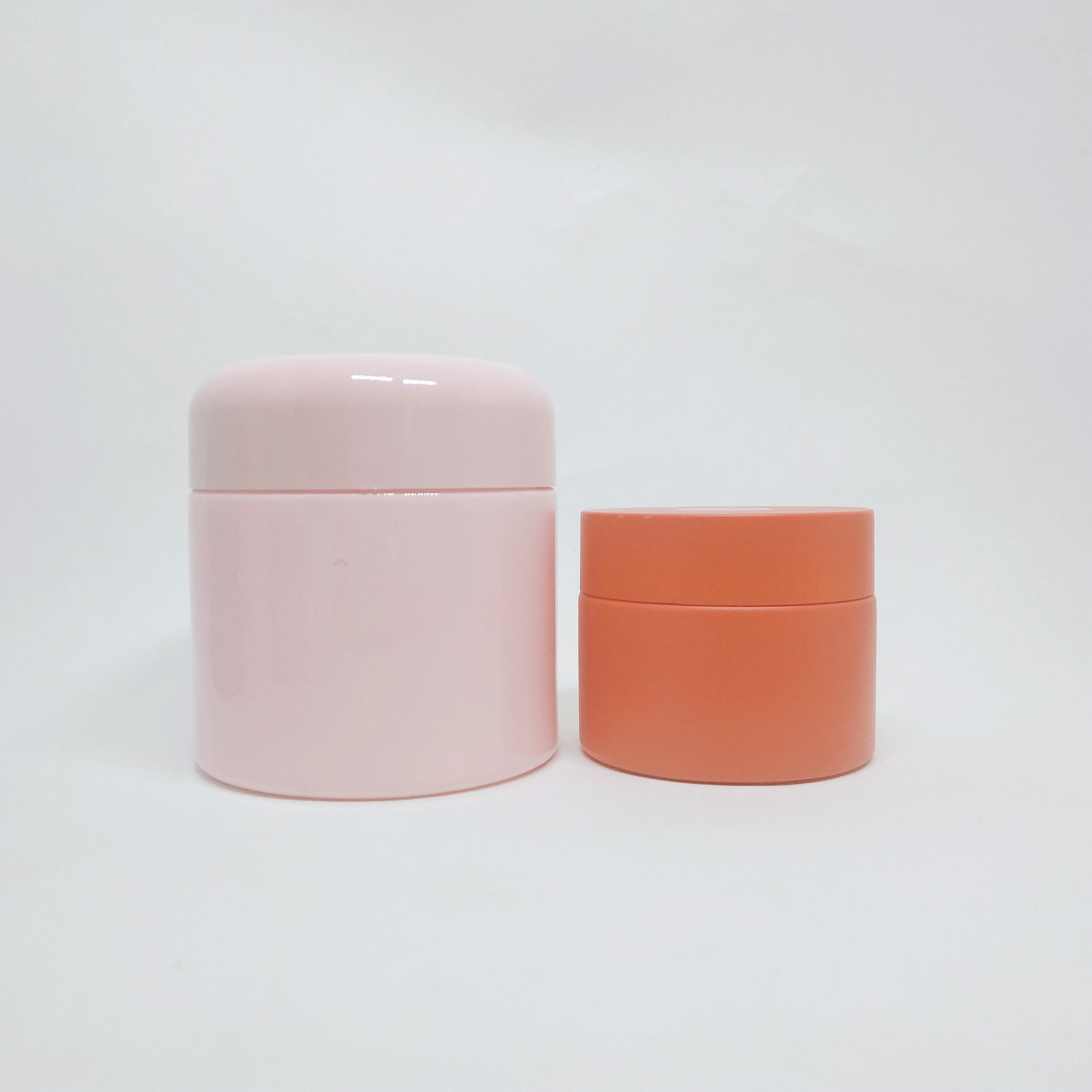 100ml large white porcelain cosmetic frosted glass cream jar