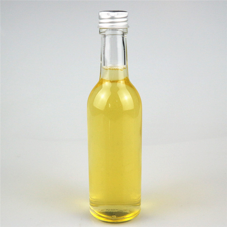 100ml liquor wine bottle glass with screw aluminium cap