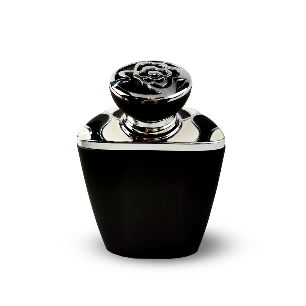 100ml luxury Arabic style soft black rubber paint stock available fast delivery empty perfume bottle bulk sale