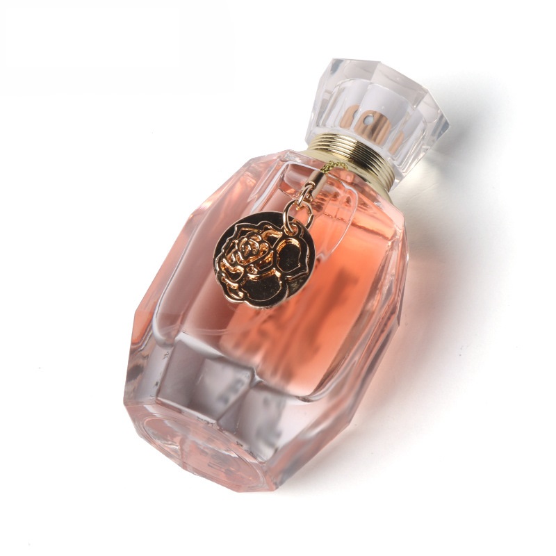 100ml luxury empty perfume bottles with pump spray and screen printing