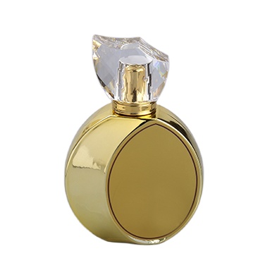 100ml luxury rose gold empty glass bottle
