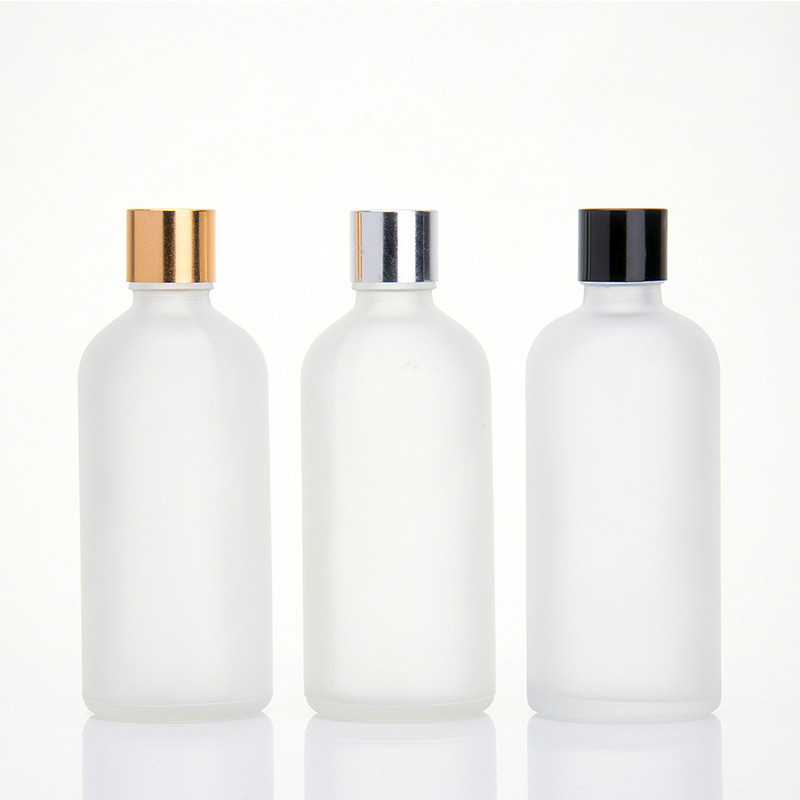 100ml matt frosted clear glass bottle essential oil bottle 100ml