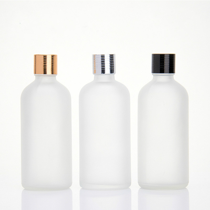 100ml matt frosted clear glass bottle essential oil bottle 100ml