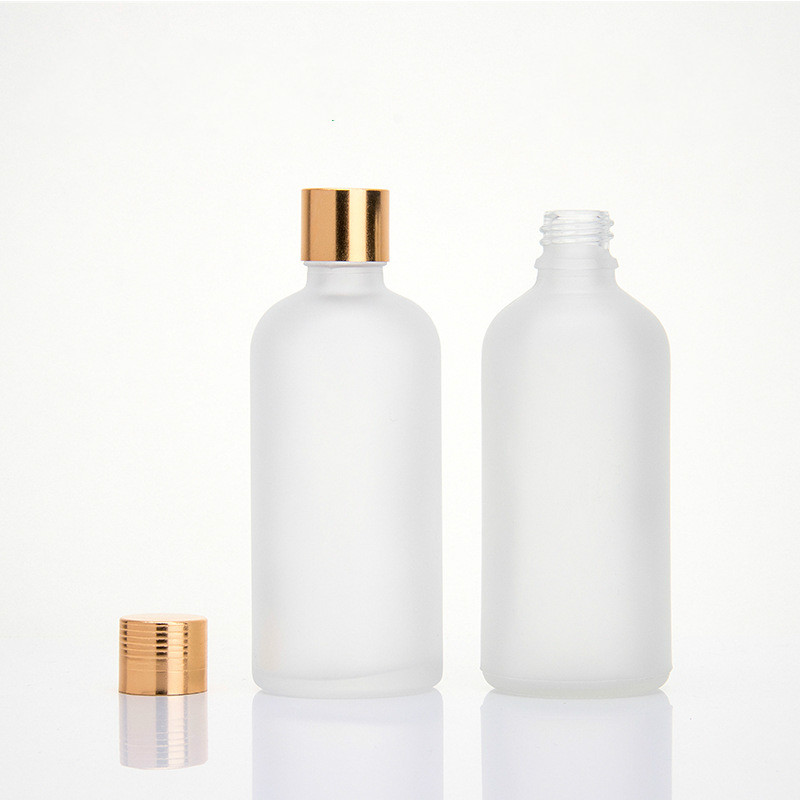 100ml matt frosted clear glass bottle essential oil bottle 100ml