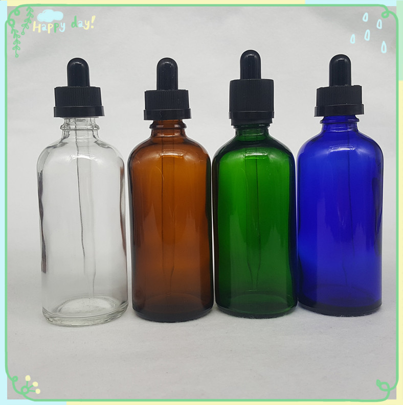 100ml matte black glass e liquid bottles frosted black 100ml glass dropper bottles with childproof caps