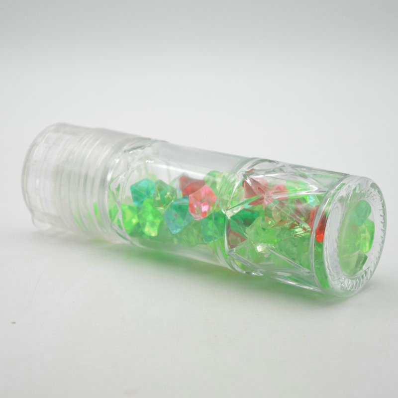 100ml mill Salt Pepper Spice Manual Glass Grinder bottle with plastic cap