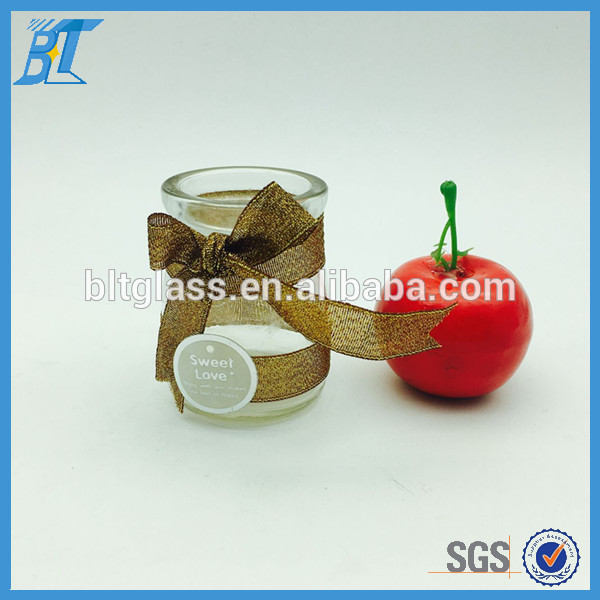 100ml mini wedding decoration glass candy buffet dessert jar for gift wishing bottle with cork