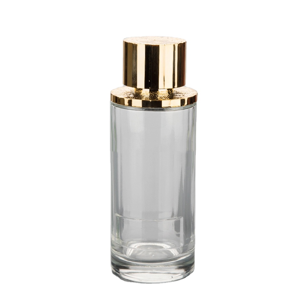 100ml new high quality cylinder women perfume glass bottle