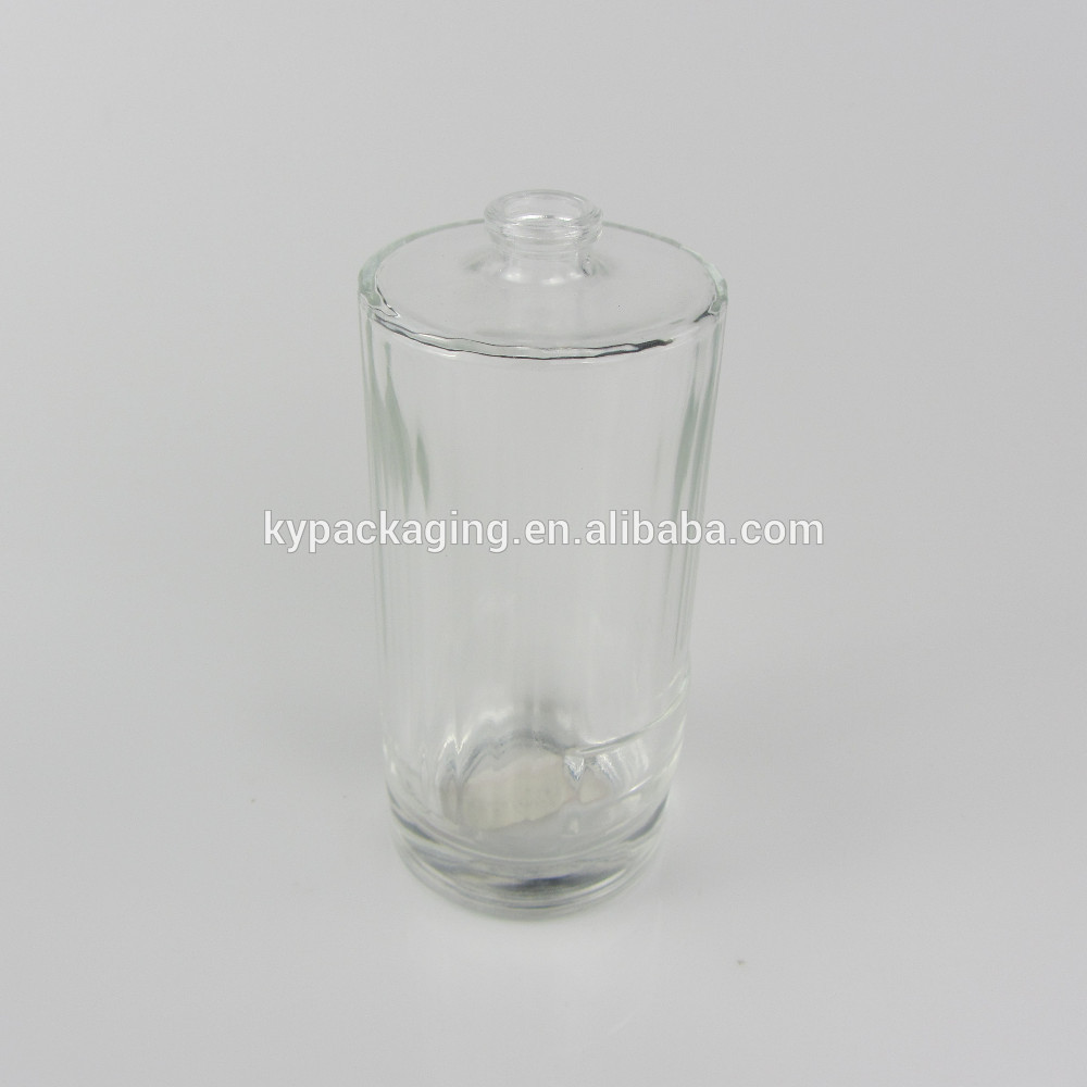 100ml new high quality cylinder women perfume glass bottle