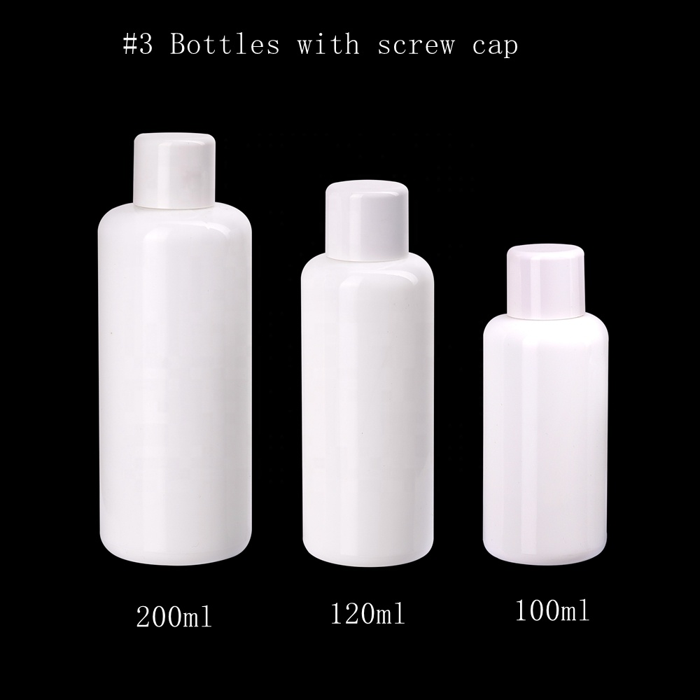 100ml opal glass bottle opaque white bottle with 24/410 bamboo wood plastic switch on-off lotion pump for cosmetic body lotion
