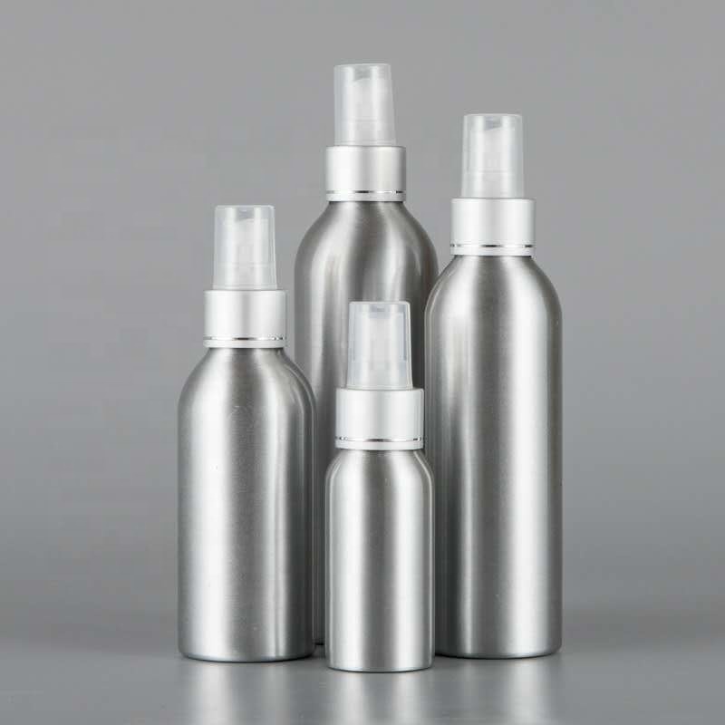 100ml refillable mini essential oil aluminum spray bottle