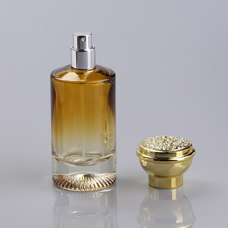 100ml spray glass luxury perfume bottle with cap