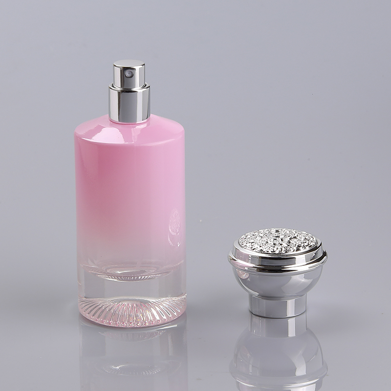 100ml spray glass luxury perfume bottle with cap