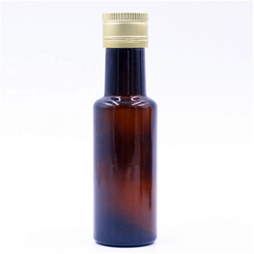 100ml stocked empty dark green brown color cooking olive oil glass bottle