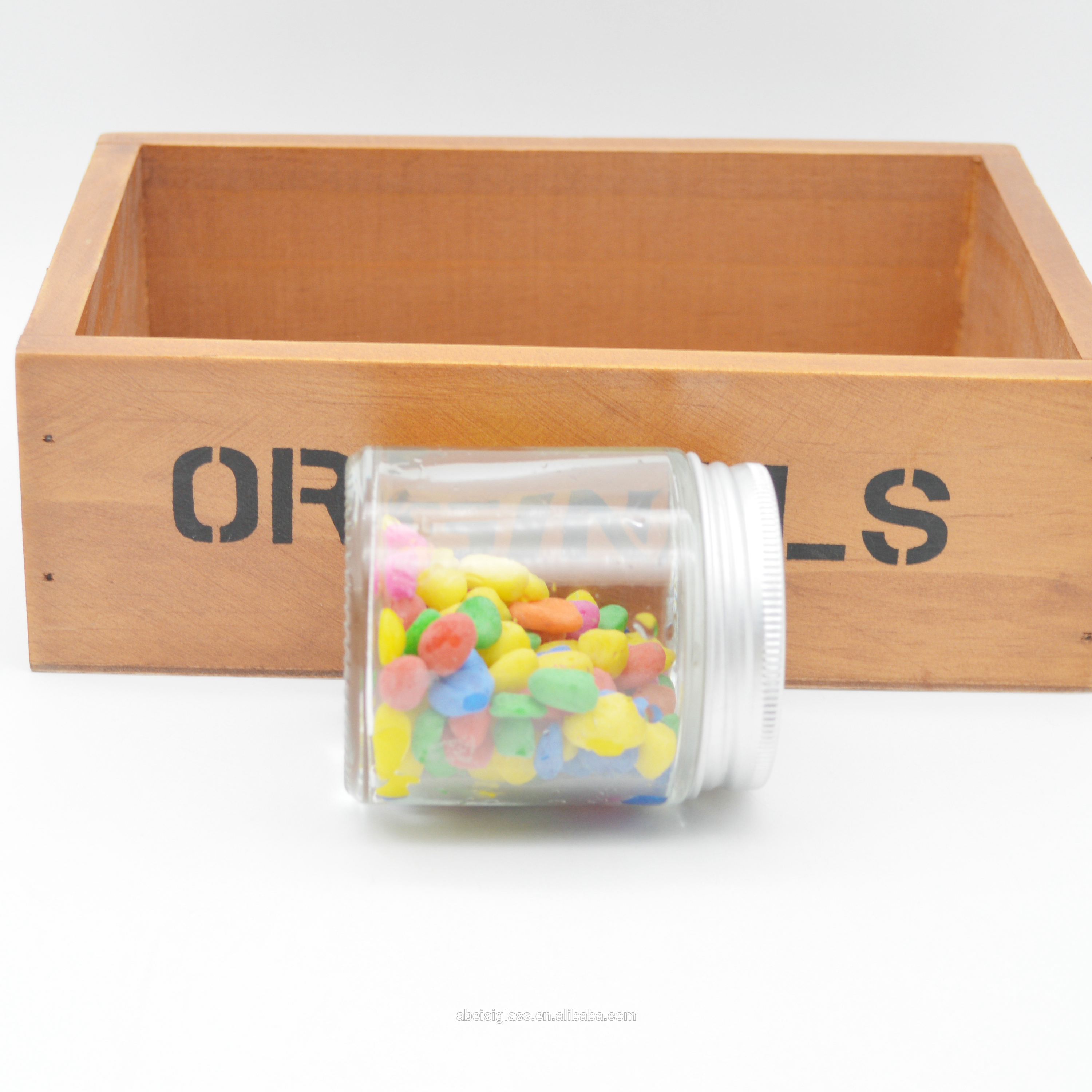 100ml straight sided cream cosmetic jar with aluminum lids