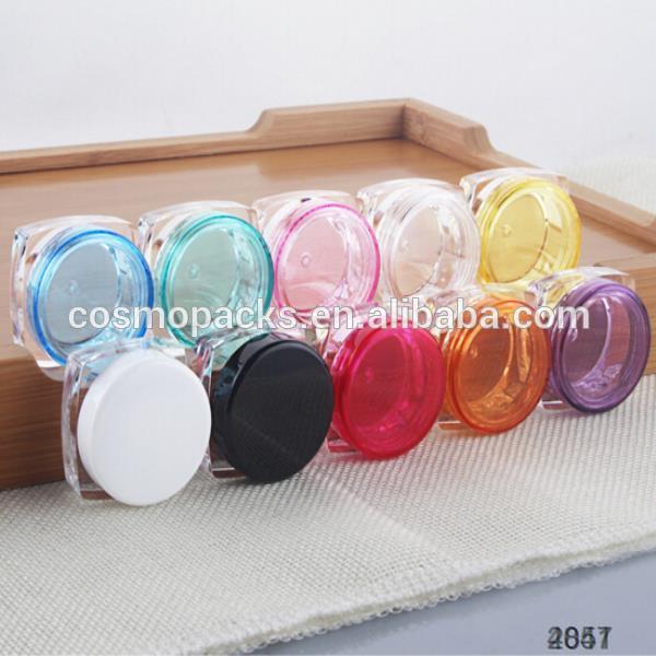 100ml wholesale empty plastic jar for solid air freshener 2015