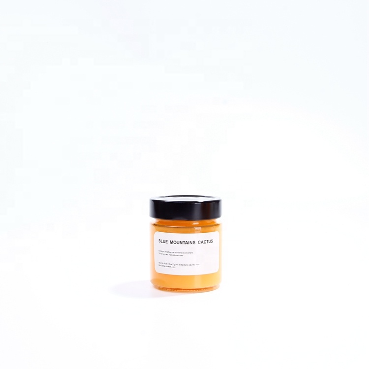 106 ml 212 ml 314 ml 580 ml Honey storage Clear Glass Food Jars with Lug lids