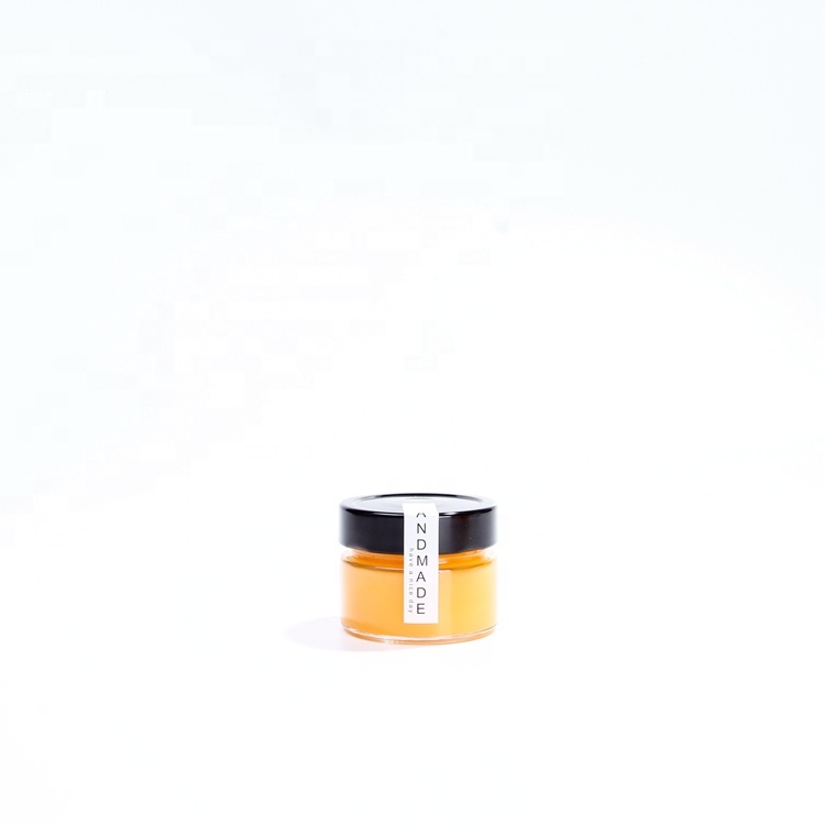 106 ml 212 ml 314 ml 580 ml Honey storage Clear Glass Food Jars with Lug lids