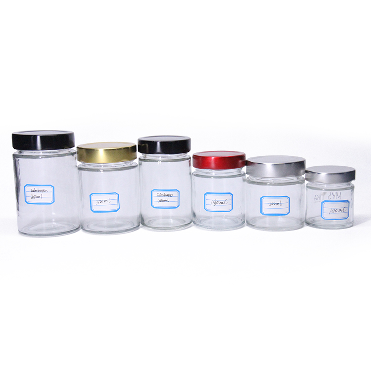 106Ml 212Ml 314Ml 580Ml Ergo Glass Jar With Deep Top For Tea Honey