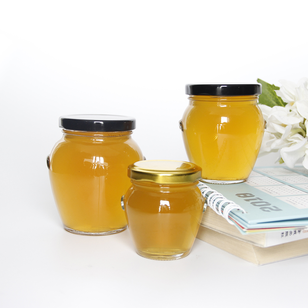 106ml 212ml 314ml Glass Jars Bottles Glass Jam Canned Fruit Jar Honey Jars With Metal Cap