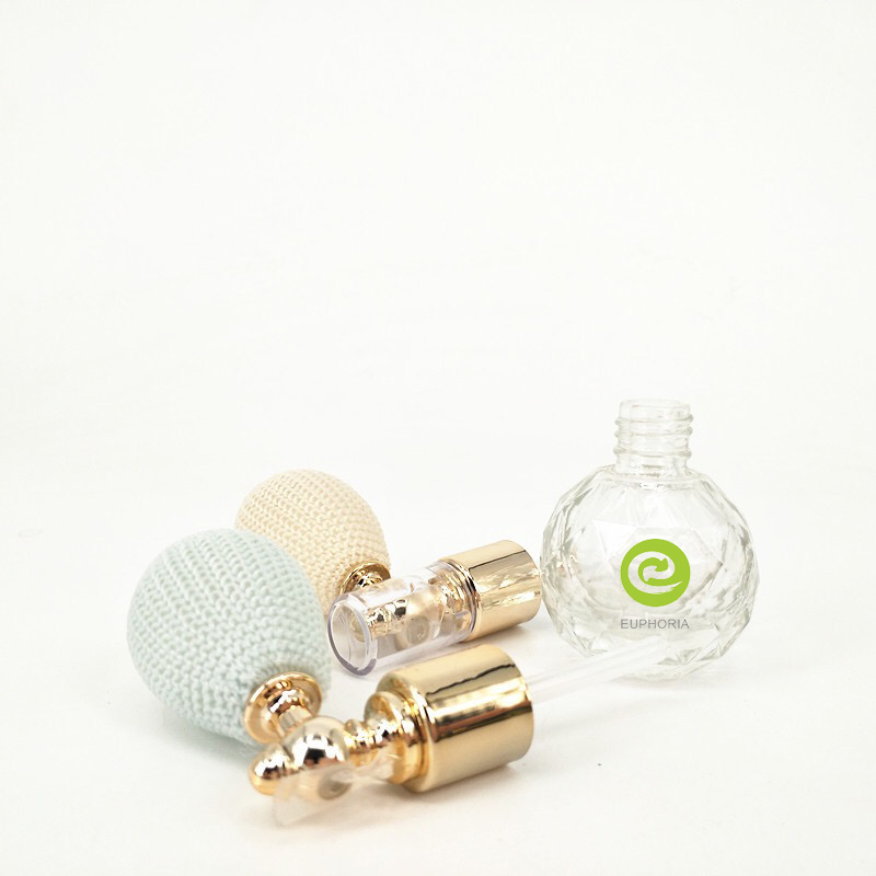 10ML 15ml Glass Tube Empty Perfume Glass Bottle With Pump Spray Cover