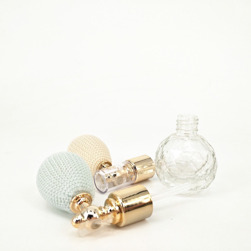 10ML 15ml Glass Tube Empty Perfume Glass Bottle With Pump Spray Cover