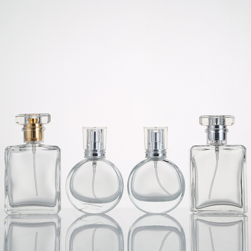 10ML 50ML 100ML Cosmetic Spray Bottle Perfume Bottle Design With Acrylic cap