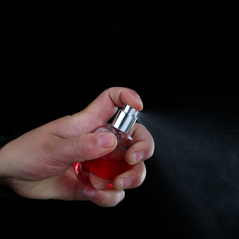 10ML 50ML 100ML Cosmetic Spray Bottle Perfume Bottle Design With Acrylic cap