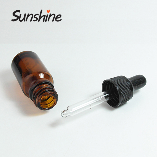 10ML glass essential oil bottle with dropper