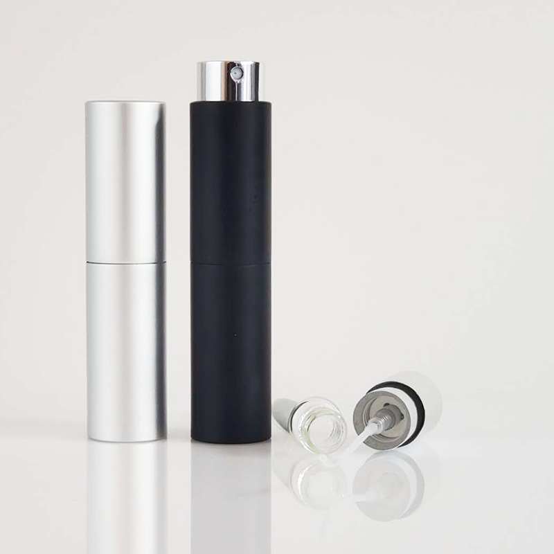 10Ml 15ML 20ML Portable Metal Aluminium Twist 8Ml Perfume Atomizer
