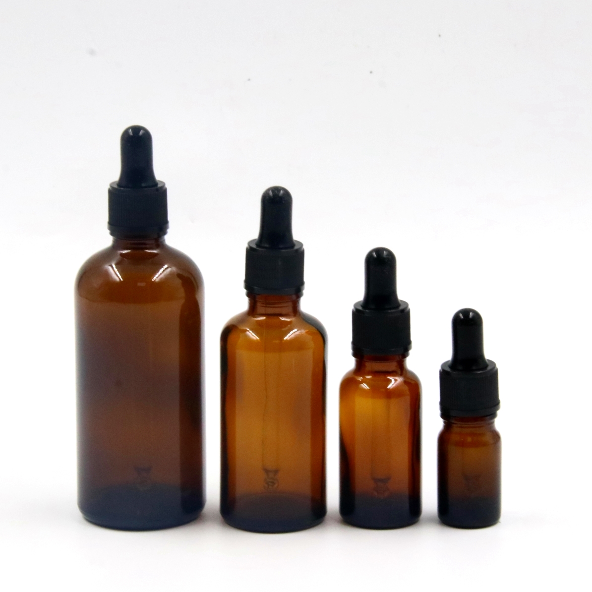 10Ml 15Ml 20Ml 30Ml 50Ml 100Ml Luxury Liquid Amber Glass Dropper Bottles