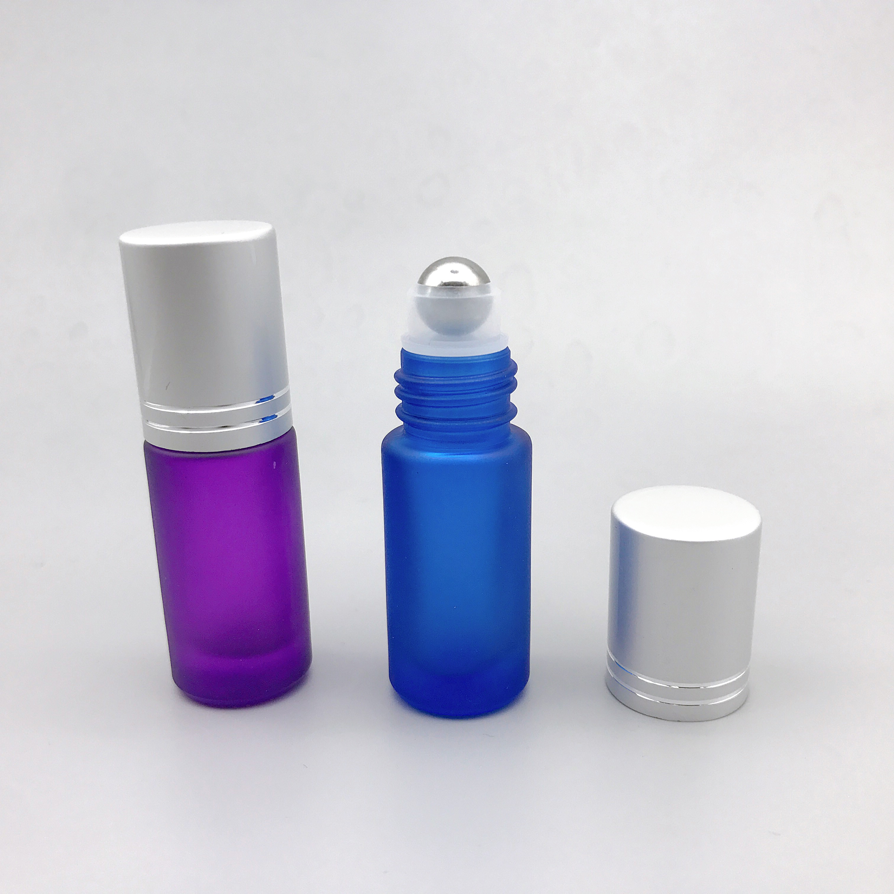 10Ml 15Ml Amber Empty Glass Perfume Roll On Ball Bottle For Essential Oil