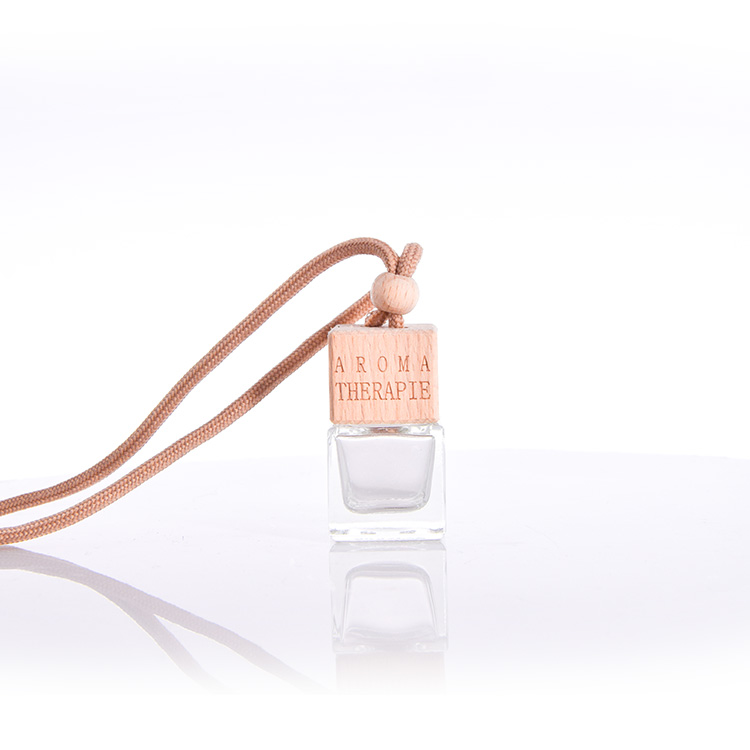 10Ml Empty Wood Diffuser Air Freshener Hanging Glass Car Perfume Bottle