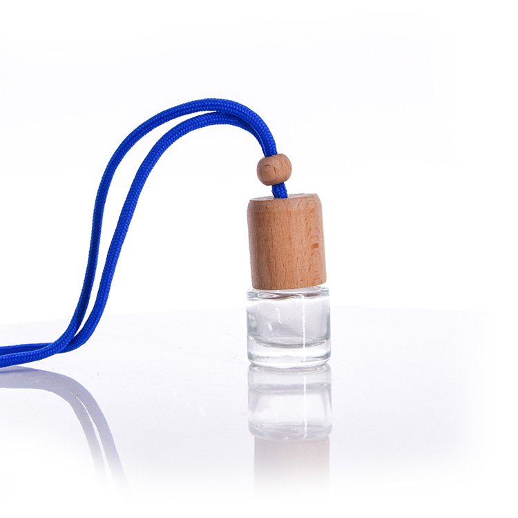 10Ml Empty Wood Diffuser Air Freshener Hanging Glass Car Perfume Bottle