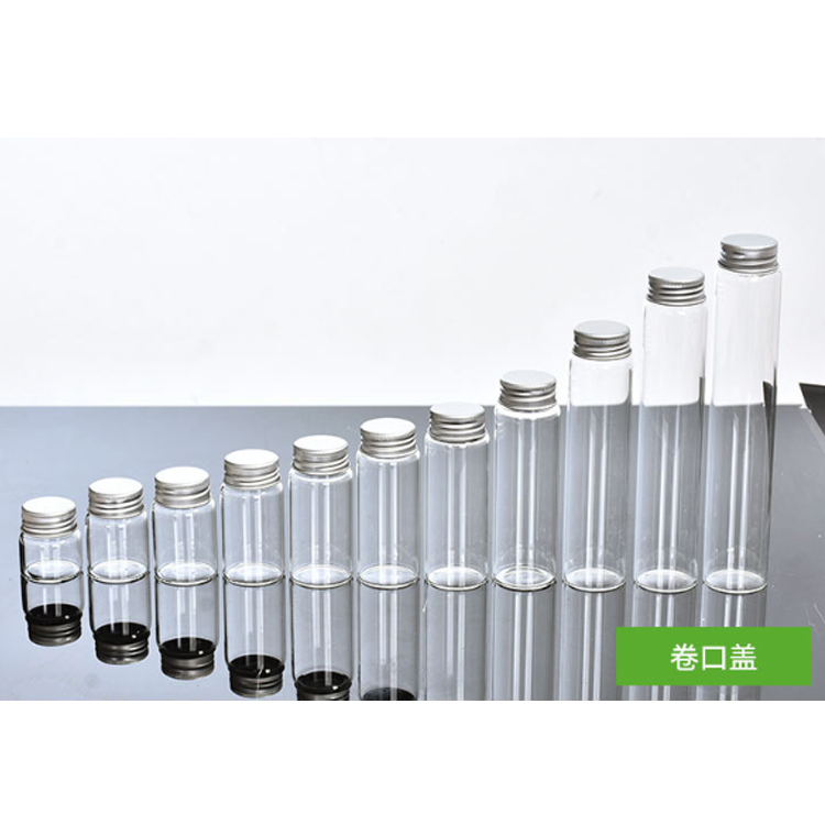 10Ml Small Glass Blood Vial With Cork Lid