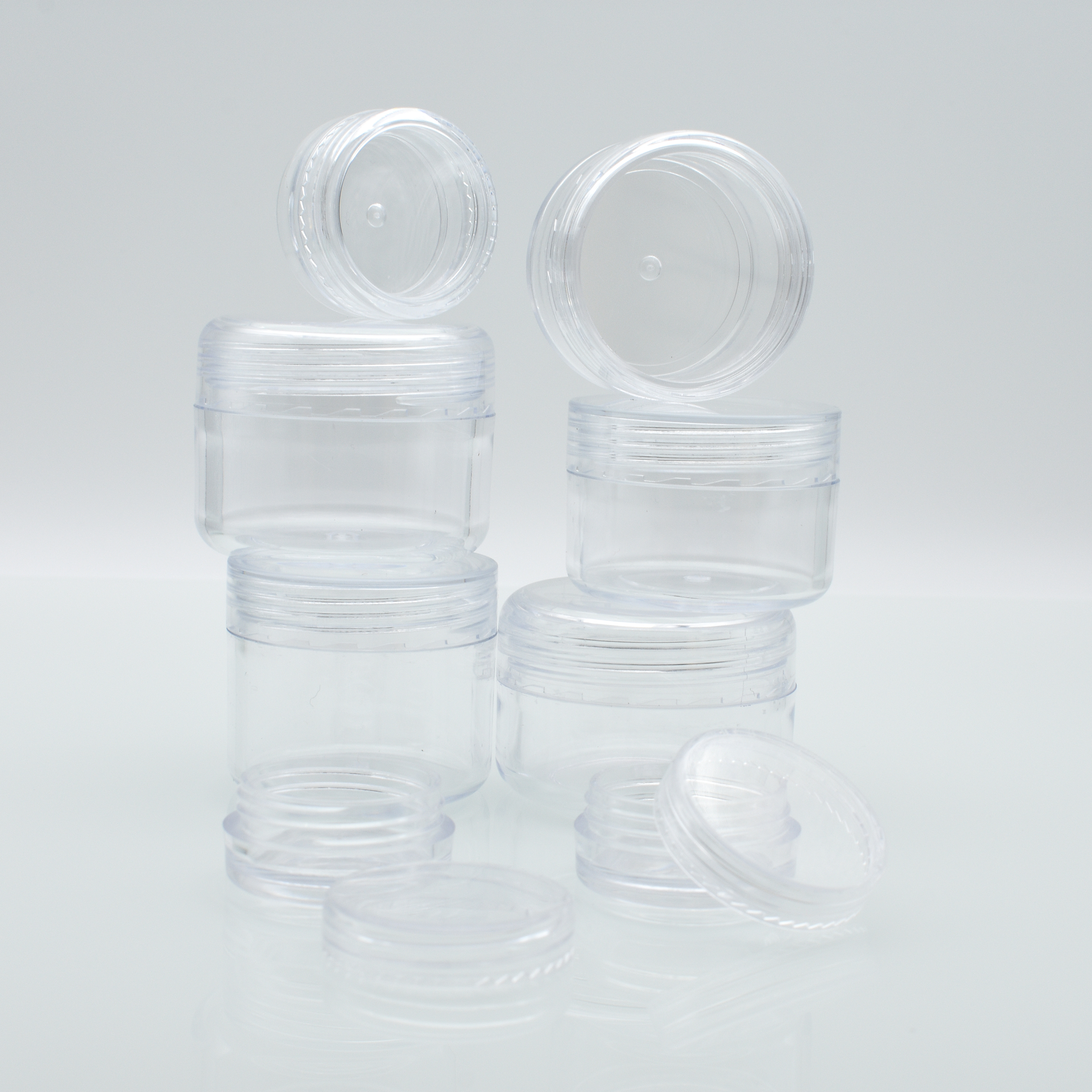 10g 10ml 15ml 15g 20g 2ml 2g 2.5ml 2.5g 3ml 3g 5ml 5g manufacture wholesale plastic cosmetic container lip balm container