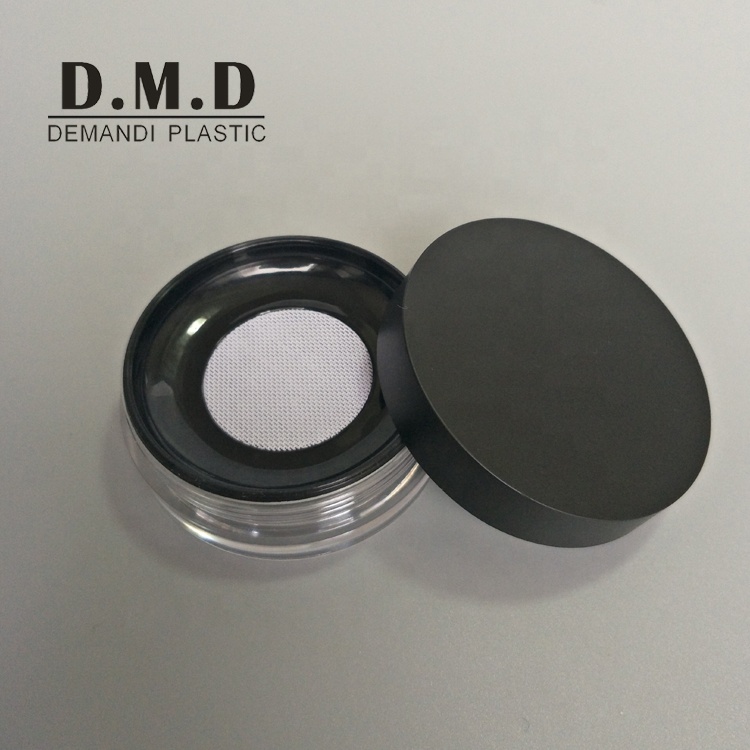 10g 10ml 15ml 15gram 20ml 20gram make up cosmetic powder jars with net mesh sifter