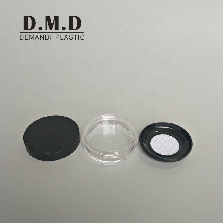 10g 10ml 15ml 15gram 20ml 20gram make up cosmetic powder jars with net mesh sifter