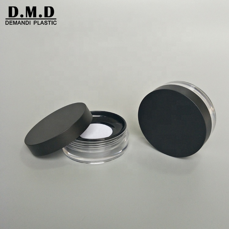 10g 10ml 15ml 15gram 20ml 20gram make up cosmetic powder jars with net mesh sifter