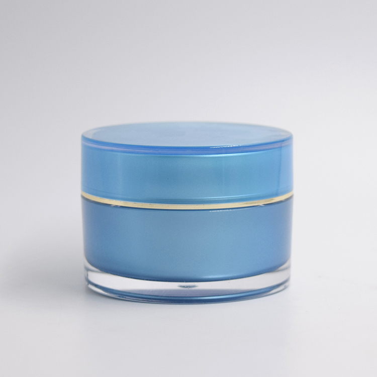 10g 10ml multi-colors cream jar container 5g 15g 30g 1oz 50g 100g 150g 200g refill designer cosmetic double wall acrylic jar