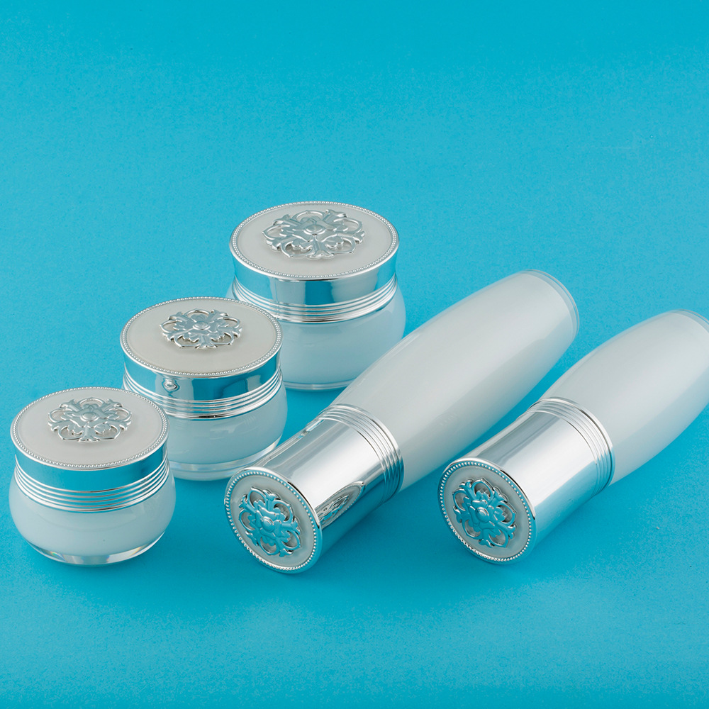 10g 12g 15g 20g 30g jar 20ml 50ml bottle cosmetics jar packaging empty acrylic cosmetic jars set for lotions and creams