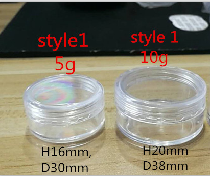 10g 12pcs In One Box Trial Sample Box Leak Proof Travel Container Jars Cosmetic Container with Lids Makeup Storage Pot