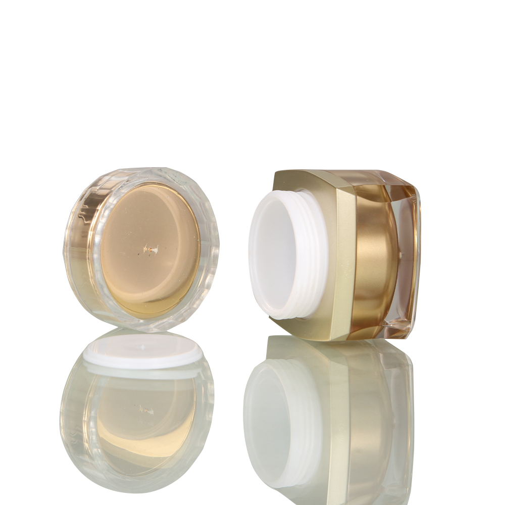 10g 15G Acrylic Jar Luxury cosmetic Skin Care Cream Airless Jar