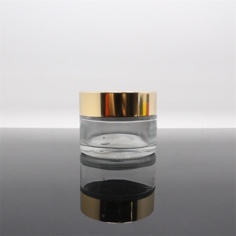 10g 15g 20g 30g 50g 100g cream glass jar for glass cosmetic jar with lid customized logo and printing color frasco de vidrio