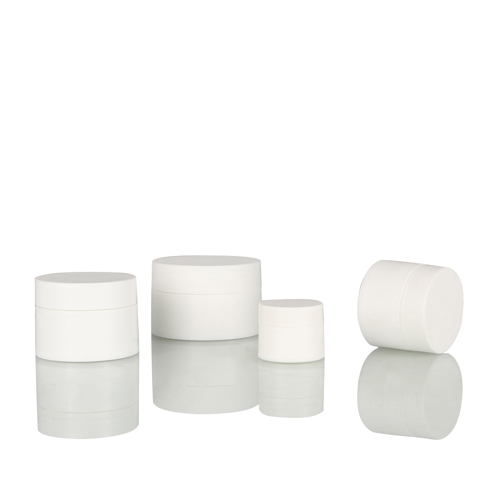 10g 15g 20g 30g 50g White PP Double Wall Cream Jar for Cosmetics