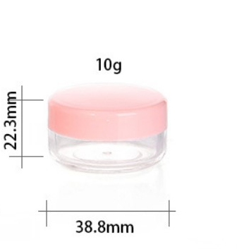 10g 15g 20g plastic jars with lids factory direct sale