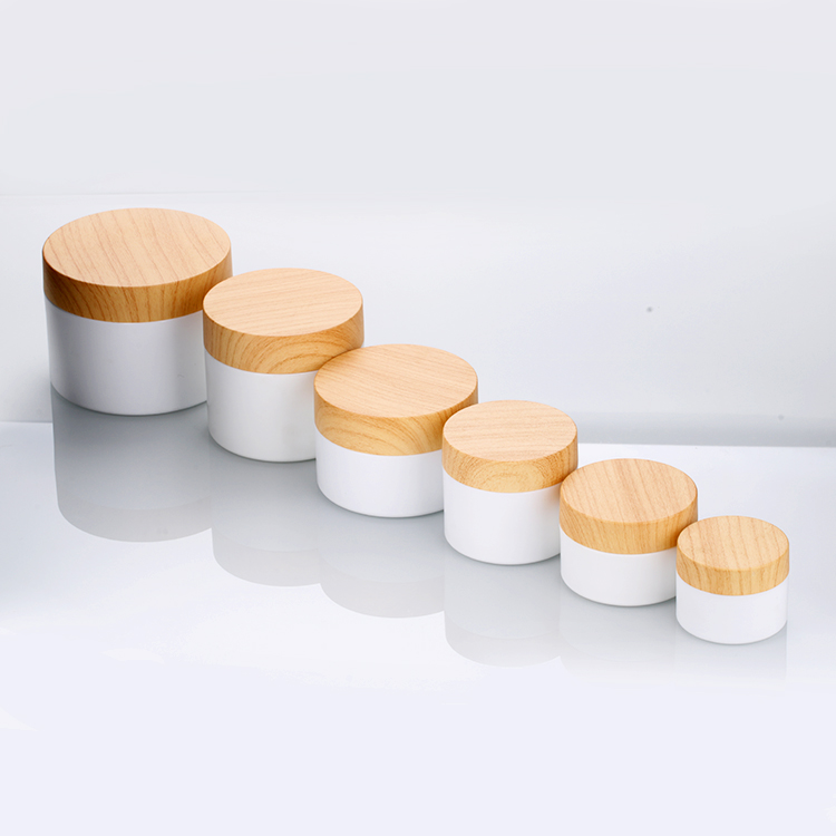 10g 15g 30g 50g 100g 200g bamboo nail gel polish jars empty nail art glue bottle with wooden lids