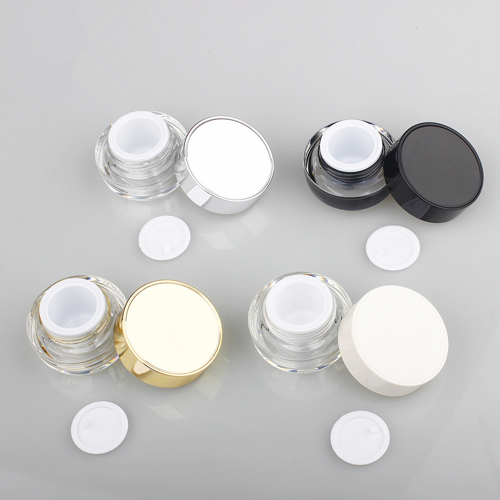 10g 15g 30g 50g plastic cosmetic jars luxury cream jar cosmetic jars