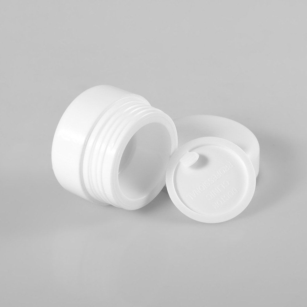 10g 15g 50g PP empty round plastic cosmetic face cream lotion jar for skin care use body lotion jar hair gel jar