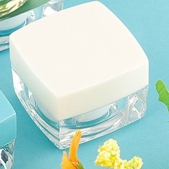 10g 15g Factory in Stock cream jar white plastic jar for face cream